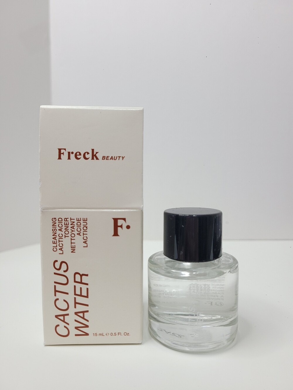 Freck Beauty Cactus Water Cleansing Lactate - Clear Bottle